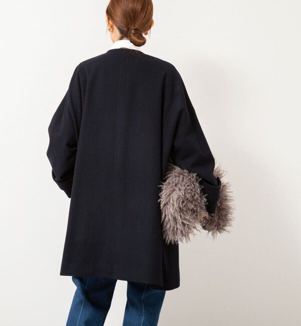 NOLLEY'S「【Traditional WeatherWear/トラディショナルウェザーウェア】MALTON NO COLLAR」|ノーカラーコート|