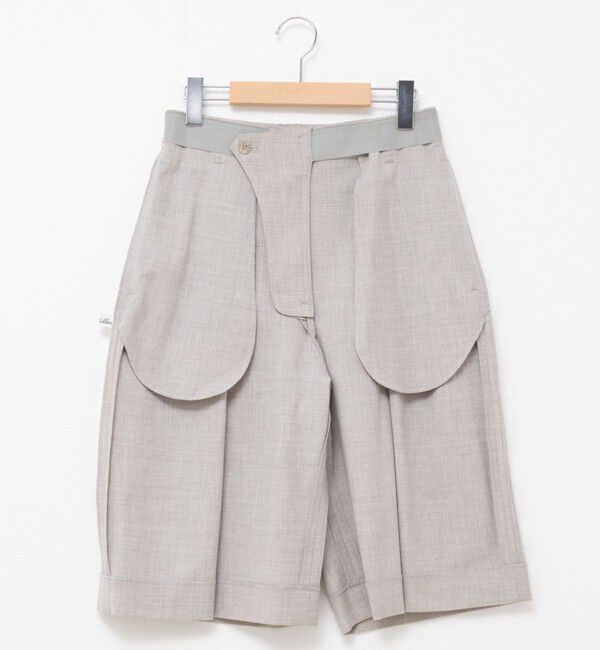 Rie Miller「ウォッシャブル2タックハーフパンツ」|その他|