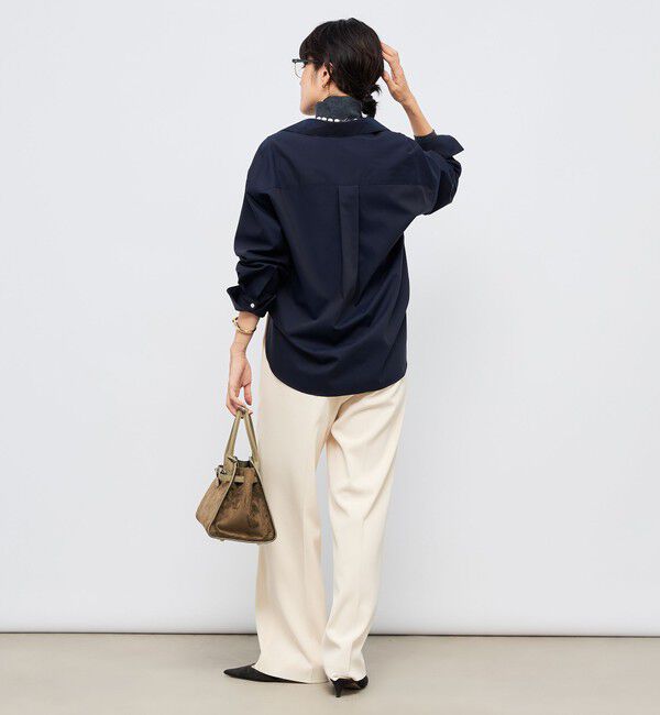 NOLLEY'S sophi「ウォッシャブル強撚ツイルワイドパンツ」|その他|