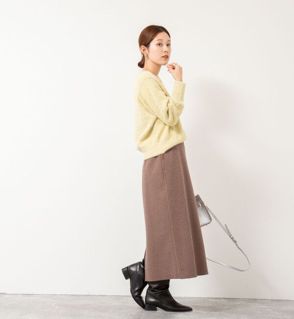 NOLLEY'S「《手洗い可能》ラメシャギープルオーバー」|ニット・セーター|