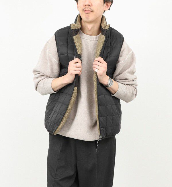 NOLLEY'S goodman「【TAION/タイオン】DOWN&times;BOA REVERSIBLE VEST 25AW」|ダウンベスト・ベスト|