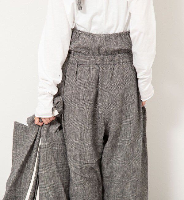 NOLLEY'S「【enrica/エンリカ】グレンチェックサロペットパンツ」|オールインワン|