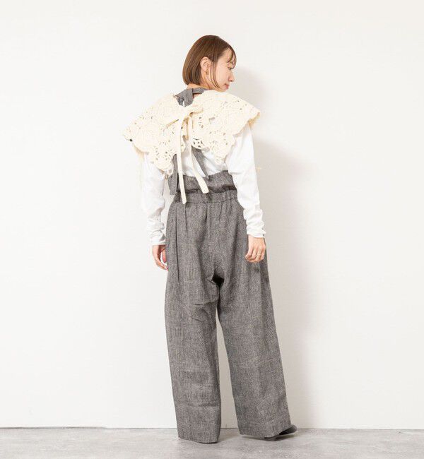 NOLLEY'S「【enrica/エンリカ】グレンチェックサロペットパンツ」|オールインワン|