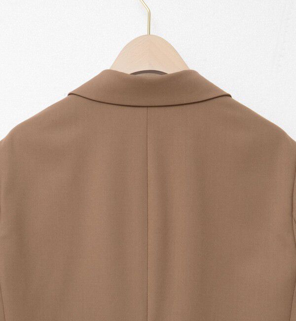 NOLLEY'S sophi「《セットアップ対応》ウォッシャブルウール混ツイルショートジャケット」|テーラードジャケット|