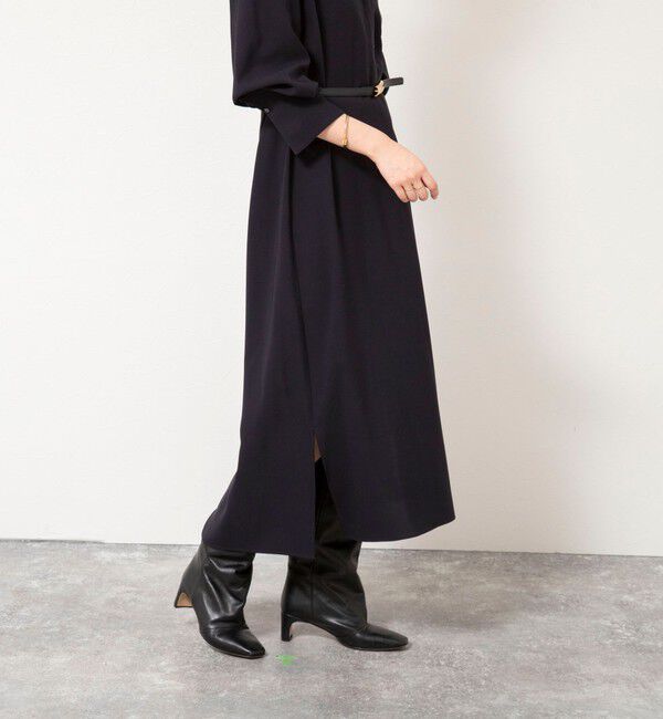 NOLLEY'S sophi「ウォッシャブルツイルロングシャツワンピース」|ワンピース|