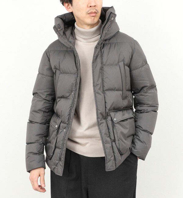 NOLLEY'S goodman「【HERNO/ヘルノ】HOOD DOWN JACKET フードダウンジャケット 25AW」|ダウン|チャコールグレー