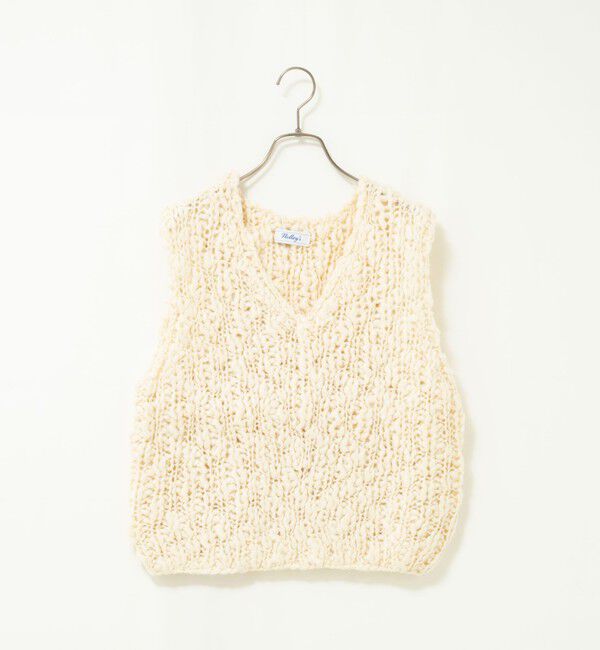 NOLLEY'S「Vネックニットベスト」|ニット・セーター|