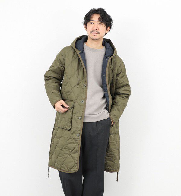 NOLLEY'S goodman「【TAION/タイオン】MILITALY HOOD LONG DOWN JKT 25AW」|ダウン|