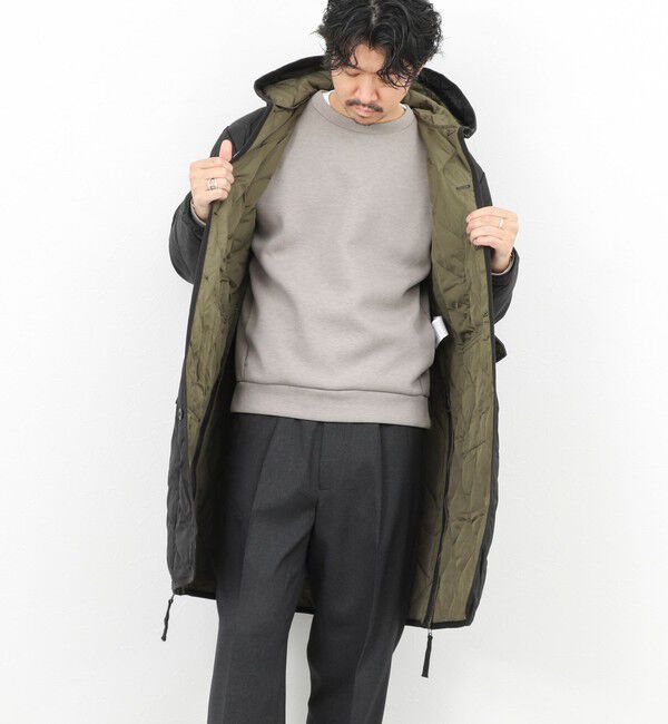 NOLLEY'S goodman「【TAION/タイオン】MILITALY HOOD LONG DOWN JKT 25AW」|ダウン|