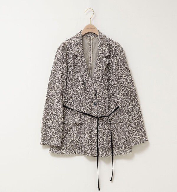 NOLLEY'S sophi「モールレースジャケット」|テーラードジャケット|