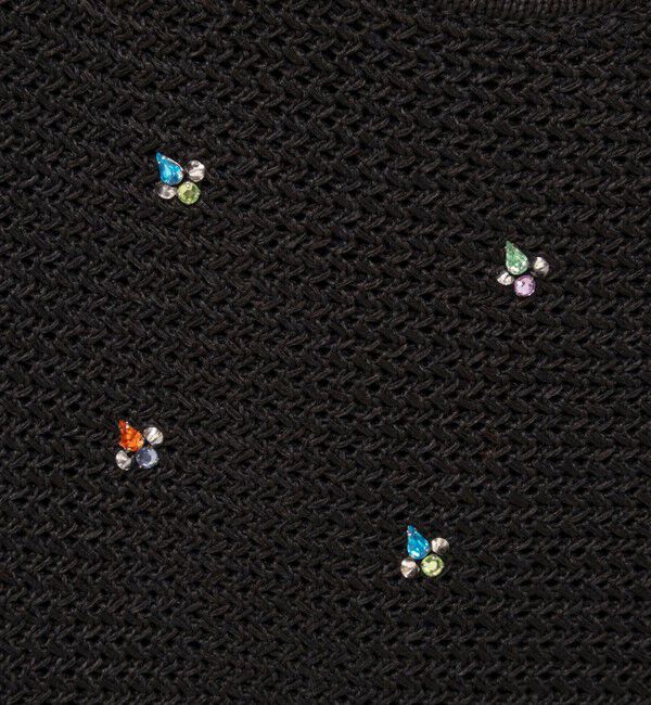 NOLLEY'S「《手洗い可能》ビジュー付ベスト」|ベスト・ジレ|