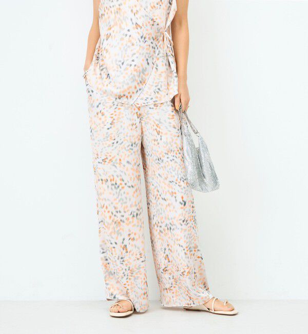 NOLLEY'S sophi「ウォッシャブルブラープリントイージーパンツ」|その他|