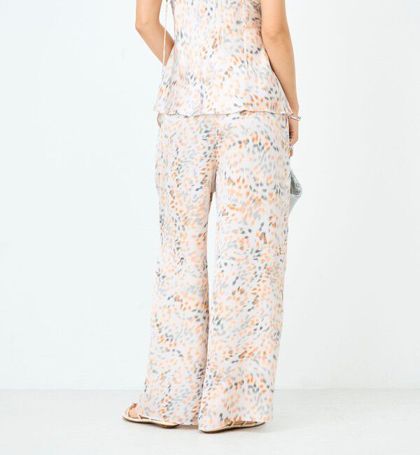 NOLLEY'S sophi「ウォッシャブルブラープリントイージーパンツ」|その他|