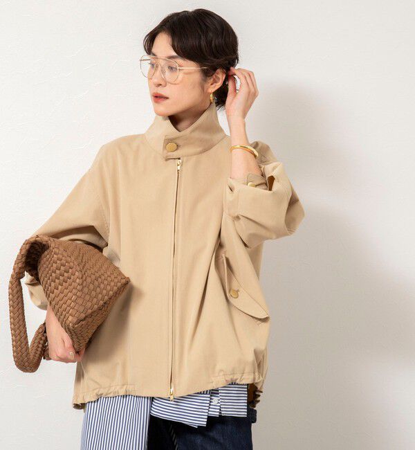 NOLLEY'S「NMPウォッシャブルスウィングトップブルゾン」|ブルゾン・スタジャン|