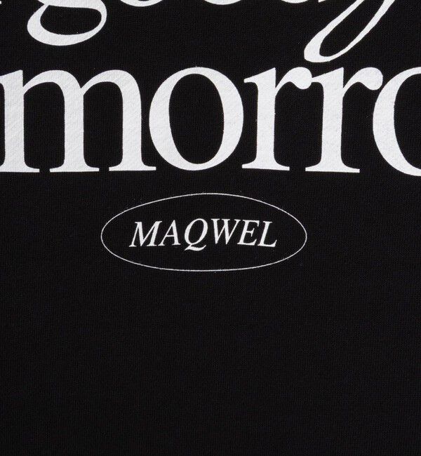 MAQWEL「【MAQWEL/マクウェル】《セットアップ対応》ウォッシャブルAgfT SWEAT」|スウェット・ジャージ|