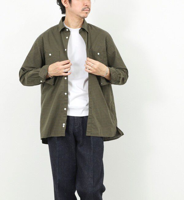NOLLEY'S goodman「ダブルポケットオーバーシャツ 26SS」|シャツ・ブラウス|