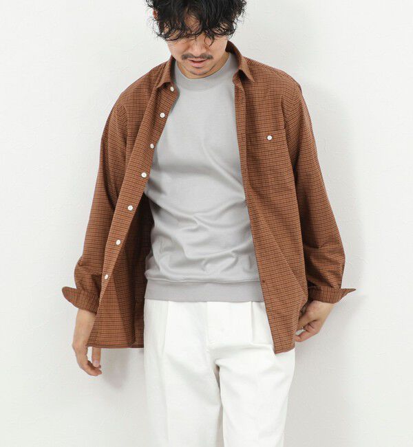 NOLLEY'S goodman「ダブルポケットオーバーシャツ 26SS」|シャツ・ブラウス|