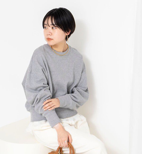 NOLLEY'S sophi「ウォッシャブルスウェットプルオーバー」|スウェット・ジャージ|