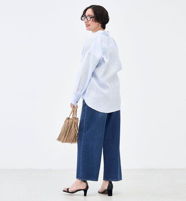 NOLLEY'S「MY STANDARD マルチWAYリネンシャツ」|シャツ・ブラウス|