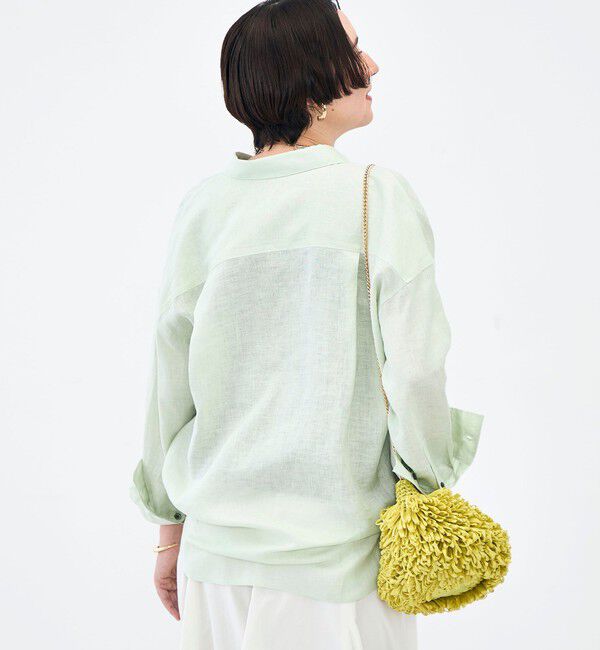 NOLLEY'S「MY STANDARD マルチWAYリネンシャツ」|シャツ・ブラウス|