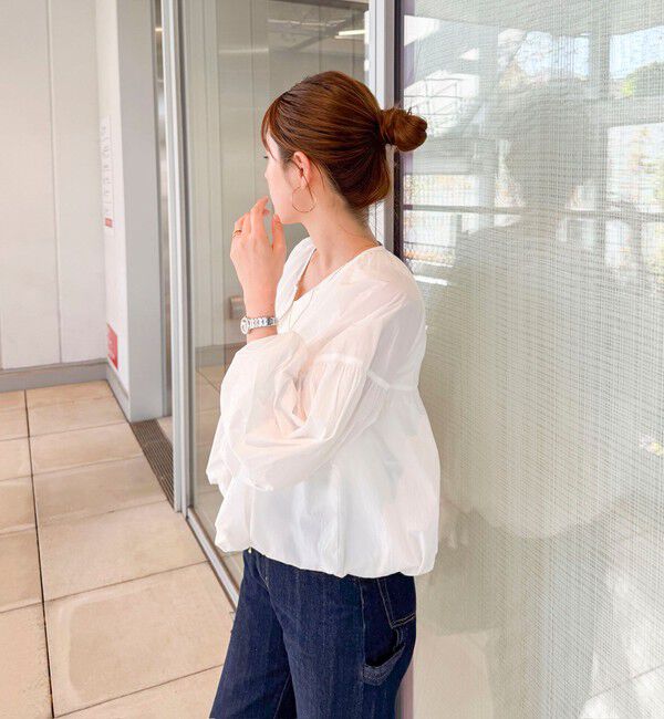 NOLLEY'S「ウォッシャブル撥水ポケッタブルボリュームブルゾン」|ブルゾン・スタジャン|