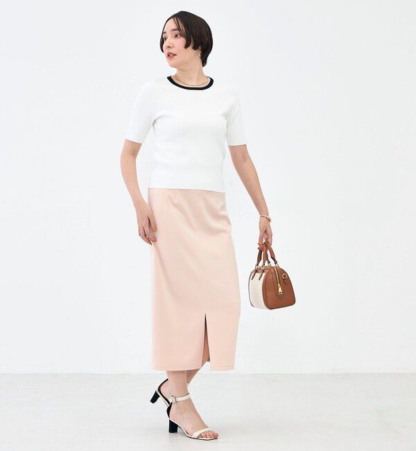 NOLLEY'S sophi「《セットアップ対応》ウォッシャブルライトダンボール2WAYタイトスカート」|タイト|