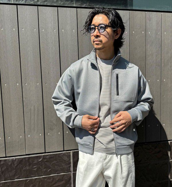 NOLLEY'S goodman「《セットアップ対応》ダブルニットZIPスタンドカラー 26SS」|ブルゾン・スタジャン|