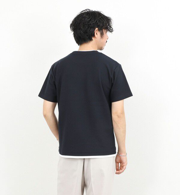 NOLLEY'S goodman「ケーブルニットダブルカラーTee 26SS」|Tシャツ・カットソー|