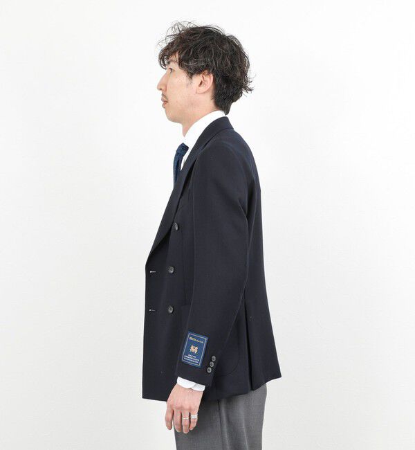 NOLLEY'S goodman「《ビジカジ対応》MARTIN ホップサックダブルJK 26SS」|テーラードジャケット|