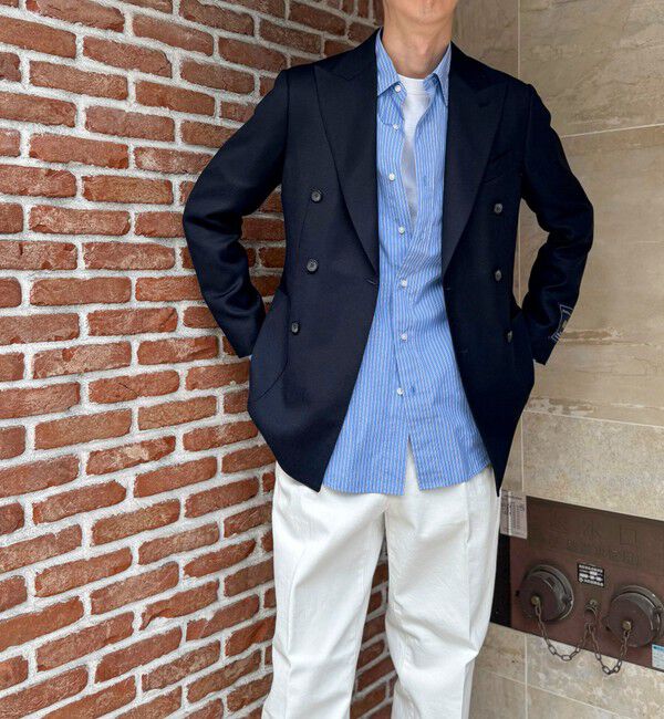 NOLLEY'S goodman「《ビジカジ対応》MARTIN ホップサックダブルJK 26SS」|テーラードジャケット|