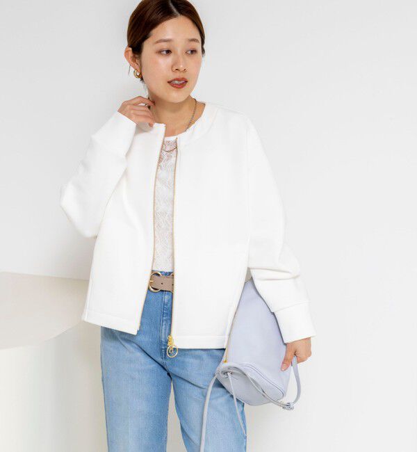 NOLLEY'S「ウォッシャブルダンボールブルゾン」|ブルゾン・スタジャン|