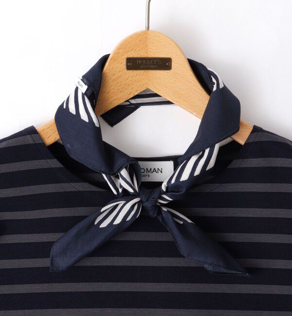 NOLLEY'S goodman「EMME EFFE センタードットプリントバンダナスカーフ」|バンダナ・スカーフ|