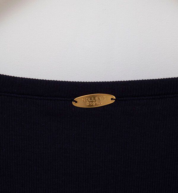 NOLLEY'S sophi「ウォッシャブルベアテレコスリットロンＴ」|Tシャツ・カットソー|