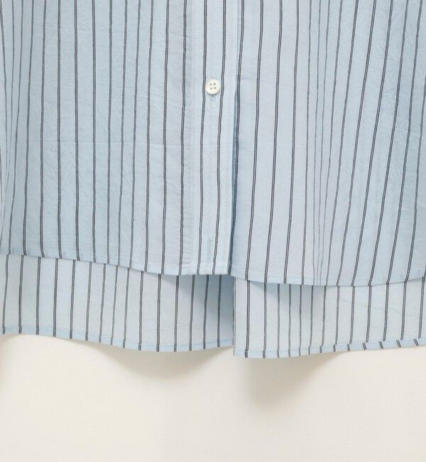 NOLLEY'S sophi「ウォッシャブルタンブラーストライプ3WAYシャツ」|シャツ・ブラウス|