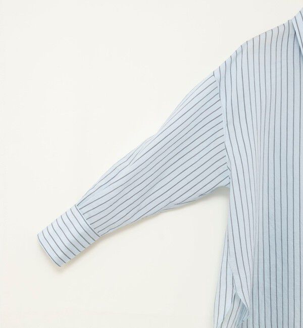 NOLLEY'S sophi「ウォッシャブルタンブラーストライプ3WAYシャツ」|シャツ・ブラウス|