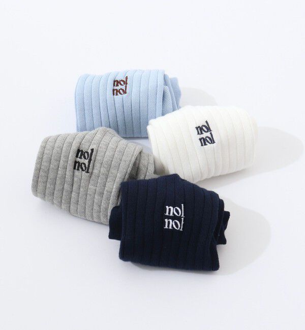 NOLLEY'S「【nolnol/ノルノル】リブソックス」|ソックス|