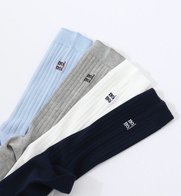 NOLLEY'S「【nolnol/ノルノル】リブソックス」|ソックス|