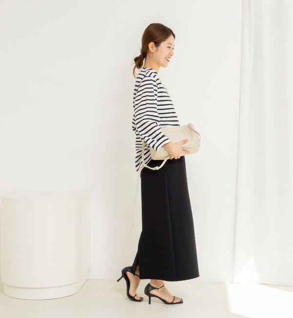 NOLLEY'S「【WEB限定】ウォッシャブルダンボールタイトスカート」|タイト|