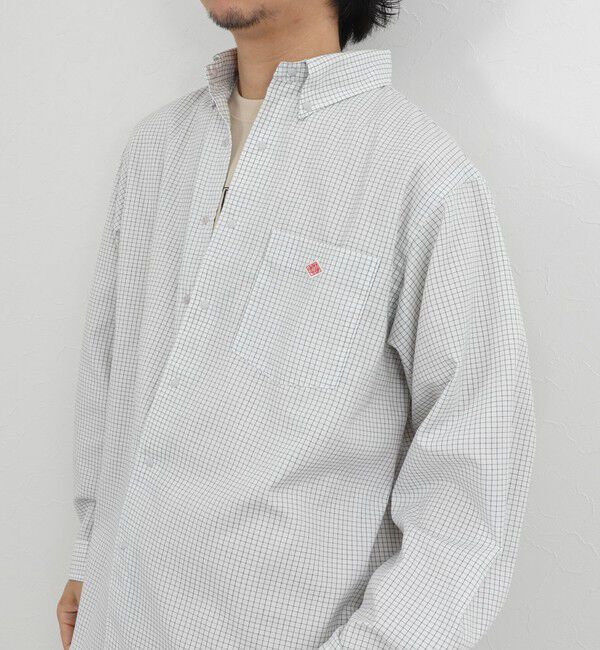 NOLLEY'S goodman「【DANTON/ダントン】DT-B0293POD DOT BUTTON B.D. SHIRT LS 26SS」|シャツ・ブラウス|