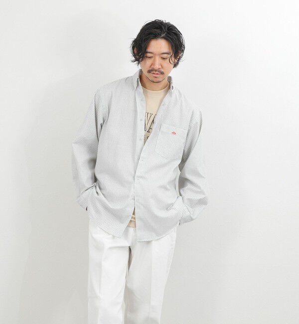 NOLLEY'S goodman「【DANTON/ダントン】DT-B0293POD DOT BUTTON B.D. SHIRT LS 26SS」|シャツ・ブラウス|