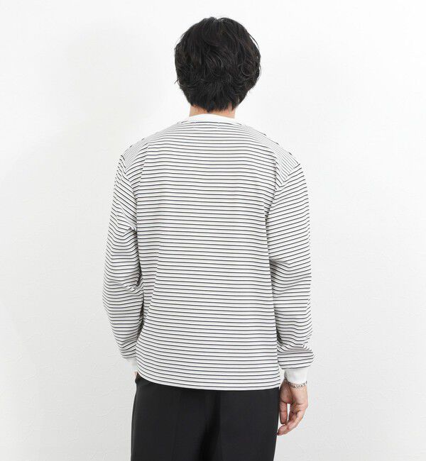 NOLLEY'S goodman「シルケットボーダーロンＴ 26SS」|Tシャツ・カットソー|