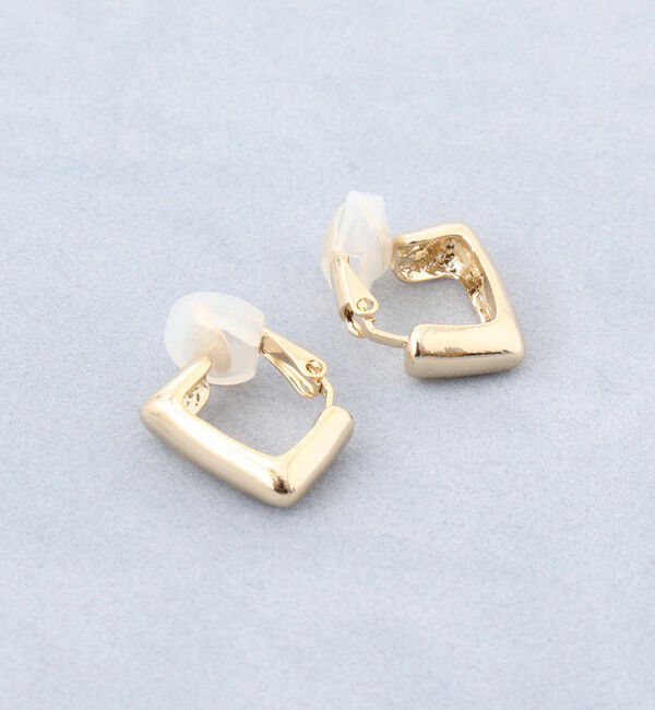 grace grace「【grace grace/グラスグラス】スクエアＧ型イヤリング」|イヤリング|