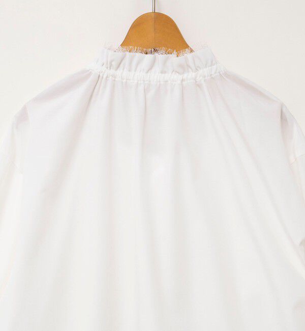 NOLLEY'S「ウォッシャブルフリル襟ブラウス」|シャツ・ブラウス|