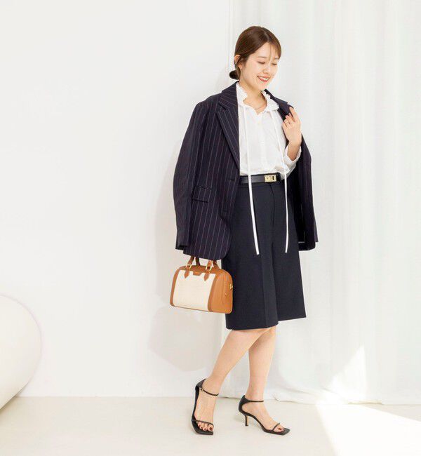 NOLLEY'S「ウォッシャブルフリル襟ブラウス」|シャツ・ブラウス|