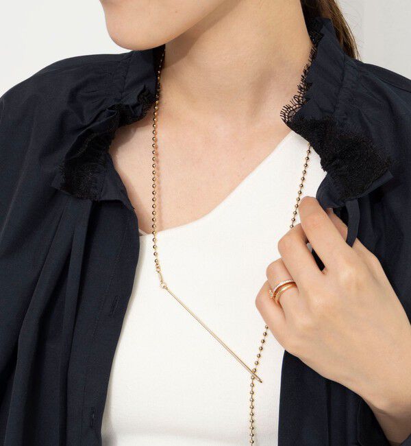 NOLLEY'S「ウォッシャブルフリル襟ブラウス」|シャツ・ブラウス|