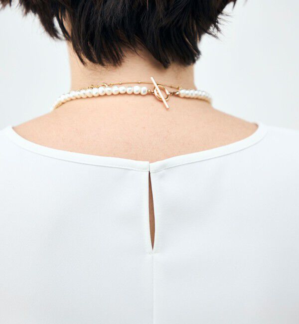 NOLLEY'S sophi「ウォッシャブルダブルクロスＴブラウス」|シャツ・ブラウス|