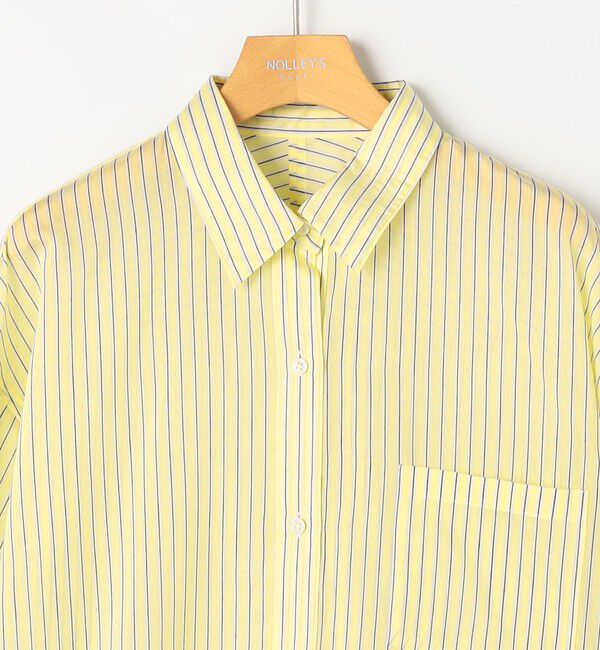 NOLLEY'S sophi「ウォッシャブルMARSALAシアーストライプ3WAYシャツ」|シャツ・ブラウス|