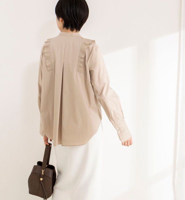 NOLLEY'S sophi「【MARILYN MOON/マリリーンムーン】tuck pleats jabot blouse」|シャツ・ブラウス|