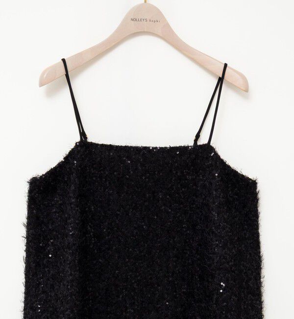 NOLLEY'S sophi「ウォッシャブルフェザースパンコールチュールキャミブラウス」|シャツ・ブラウス|