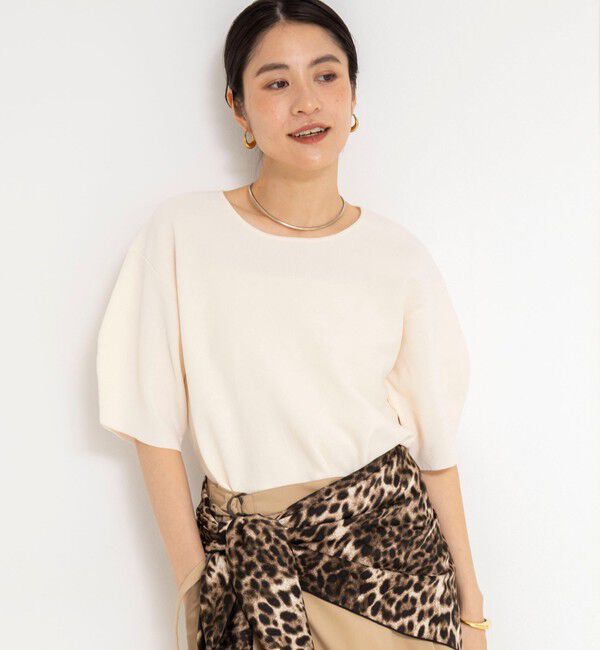 Rie Miller「《手洗い可能》トラペーズ2WAYプルオーバー」|ニット・セーター|